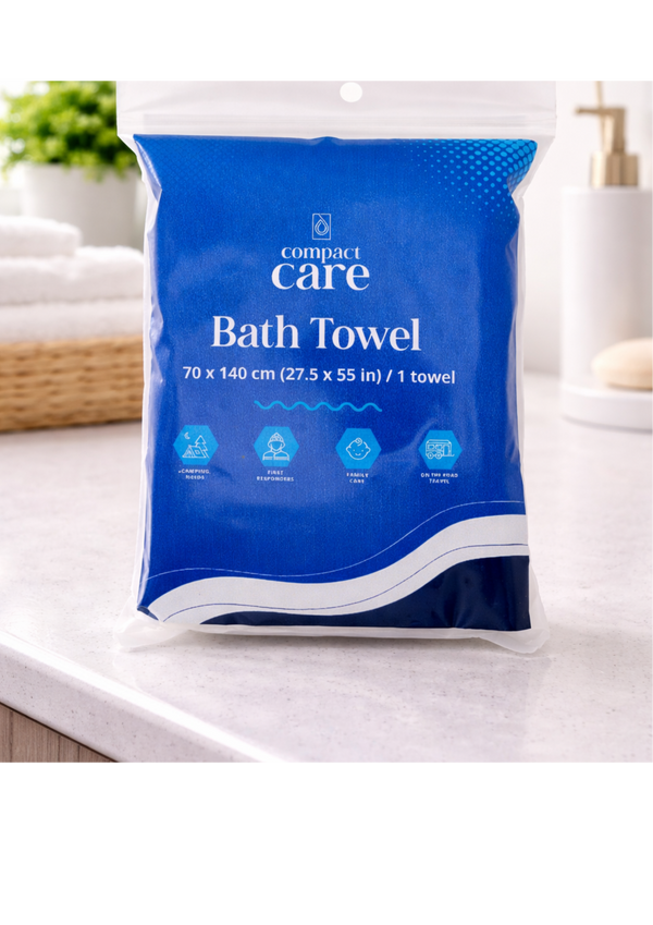 Compact Care Bath Towel (3 PCS)