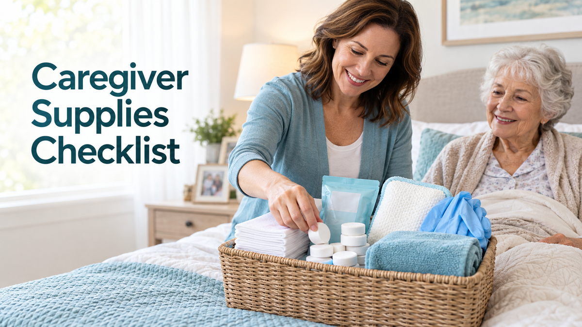 Caregiver Supplies Checklist: Essential Items for Home Care
