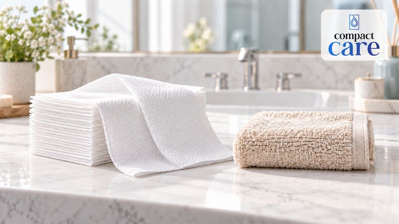 Disposable Face Towels vs Washcloths: Which Is Better for Your Face?