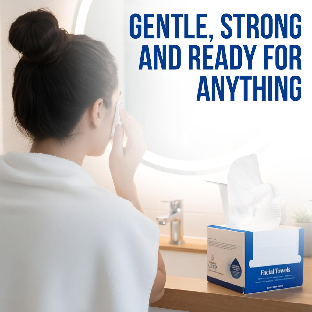 Compact Care Facial Towels