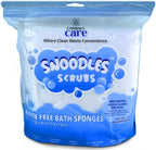 Snoodles Scrubs™ Rinse-Free Bath Sponges