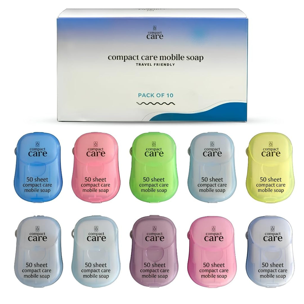 Compact Care Portable Soap Sheets 500pc