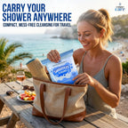 Snoodles Scrubs™ Rinse-Free Bath Sponges