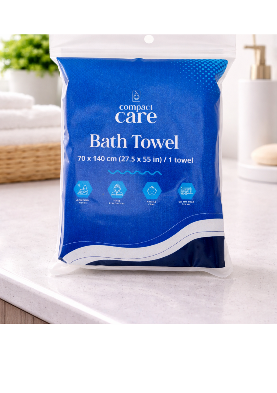 Compact Care Bath Towel (3 PCS)