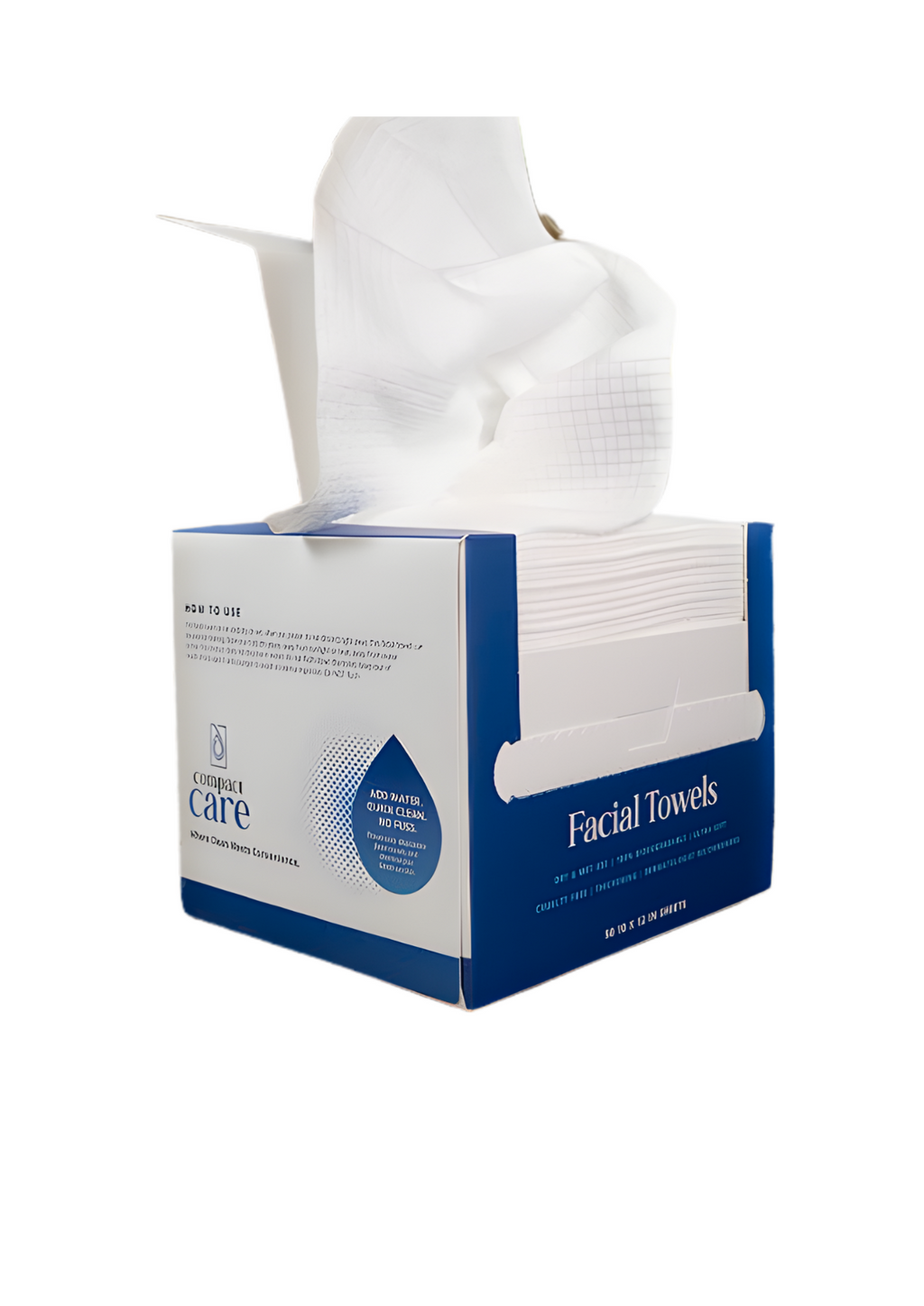 Compact Care Facial Towels