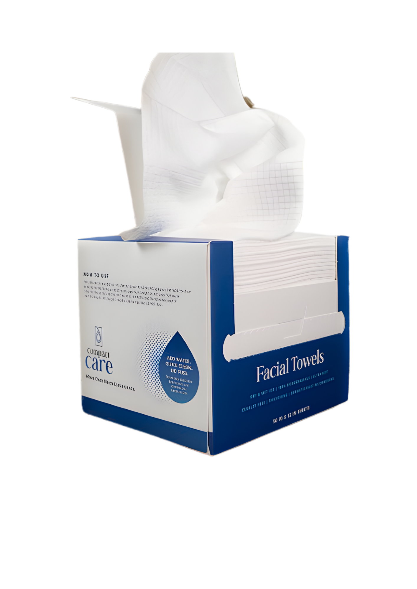 Compact Care Facial Towels