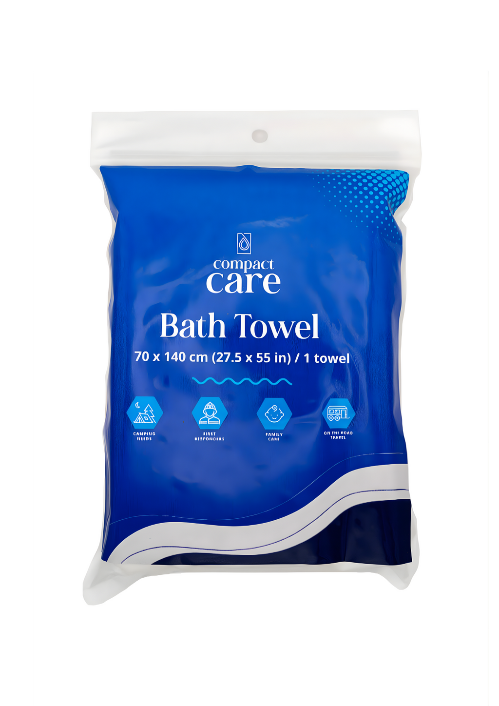 Compact Care Bath Towel (3 PCS)