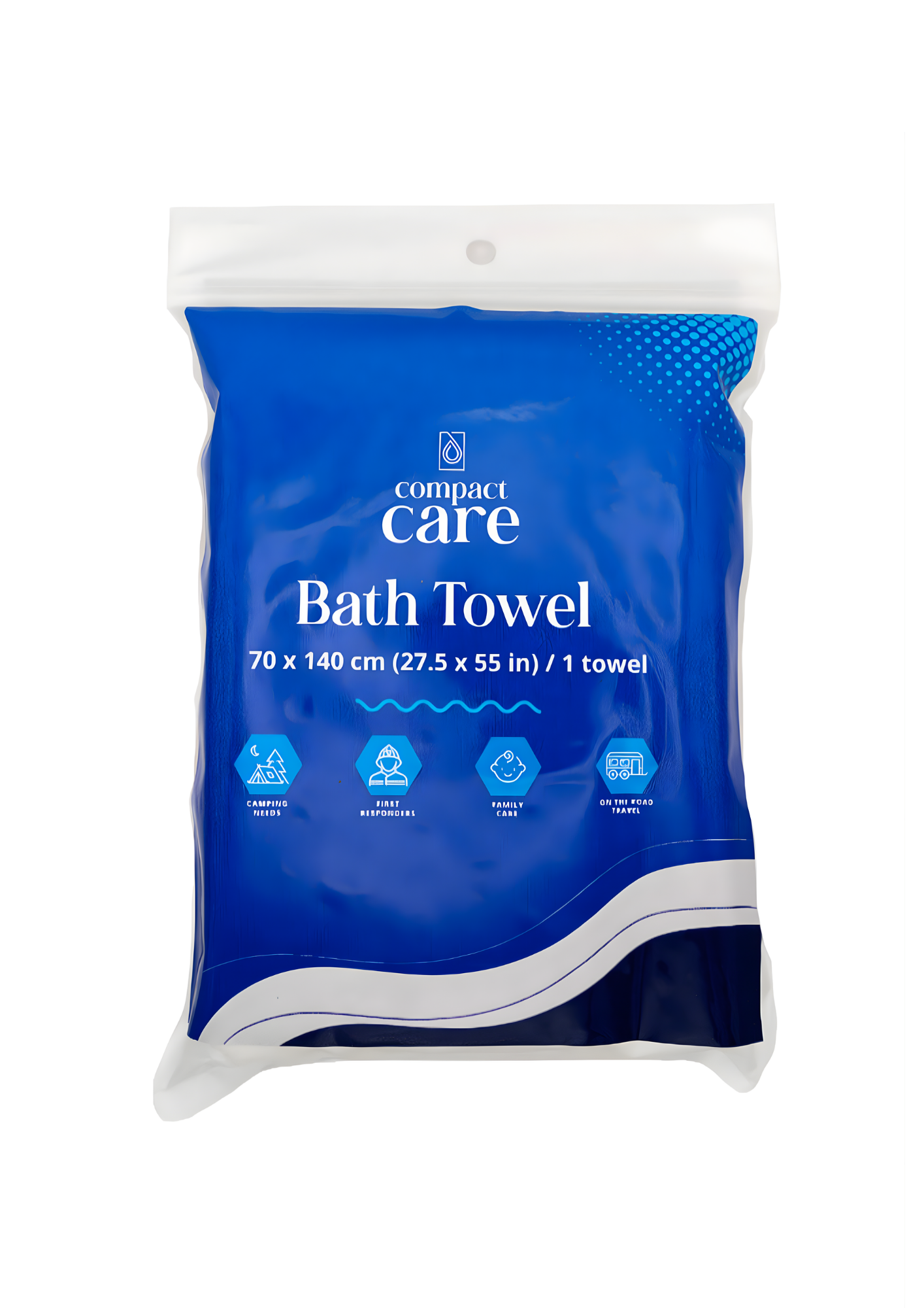 Compact Care Bath Towel (3 PCS)