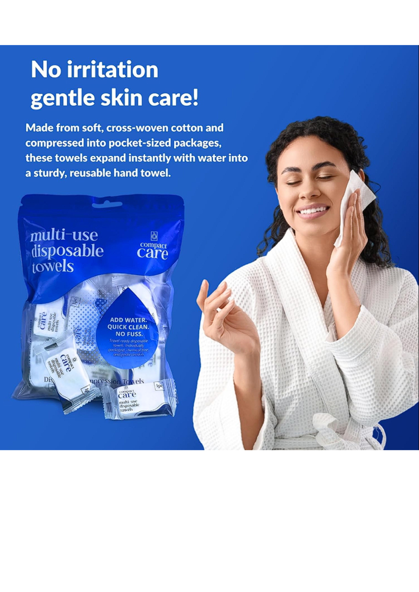 Compact Care Medium Towel