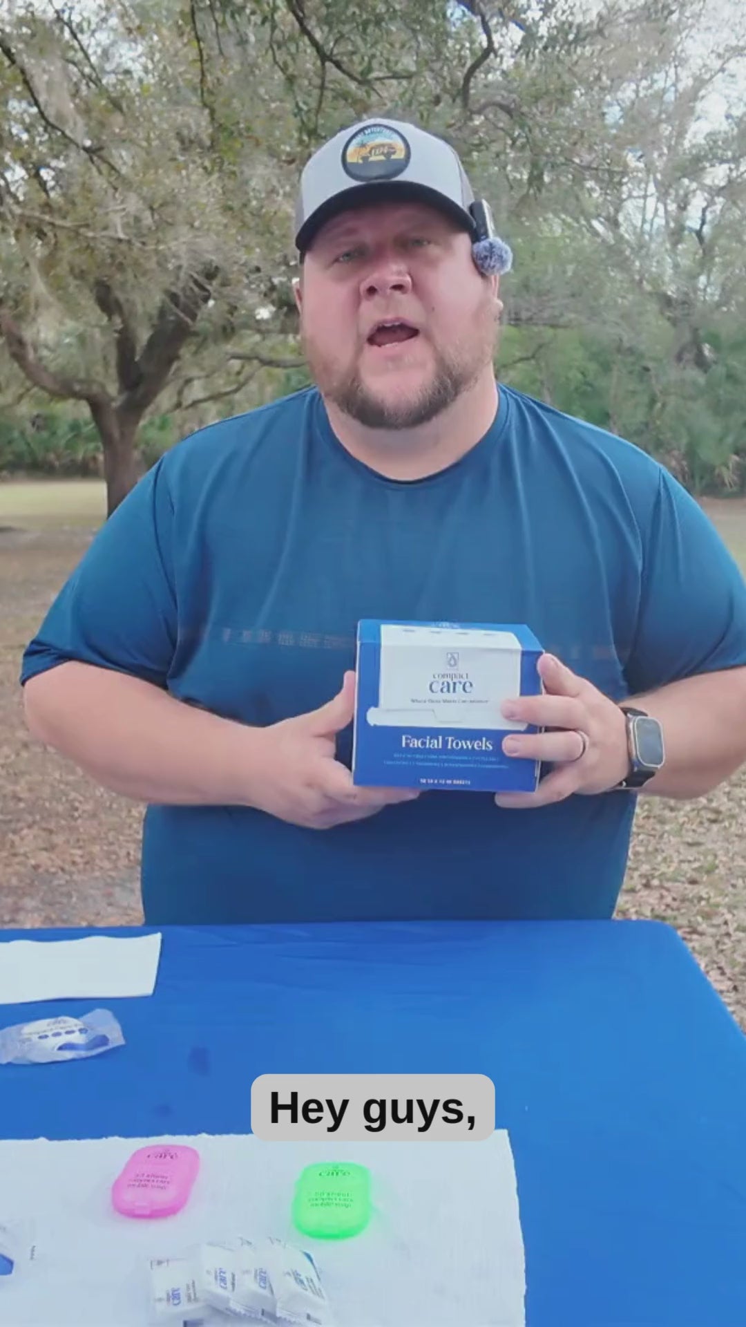 Compact Care Facial Towels