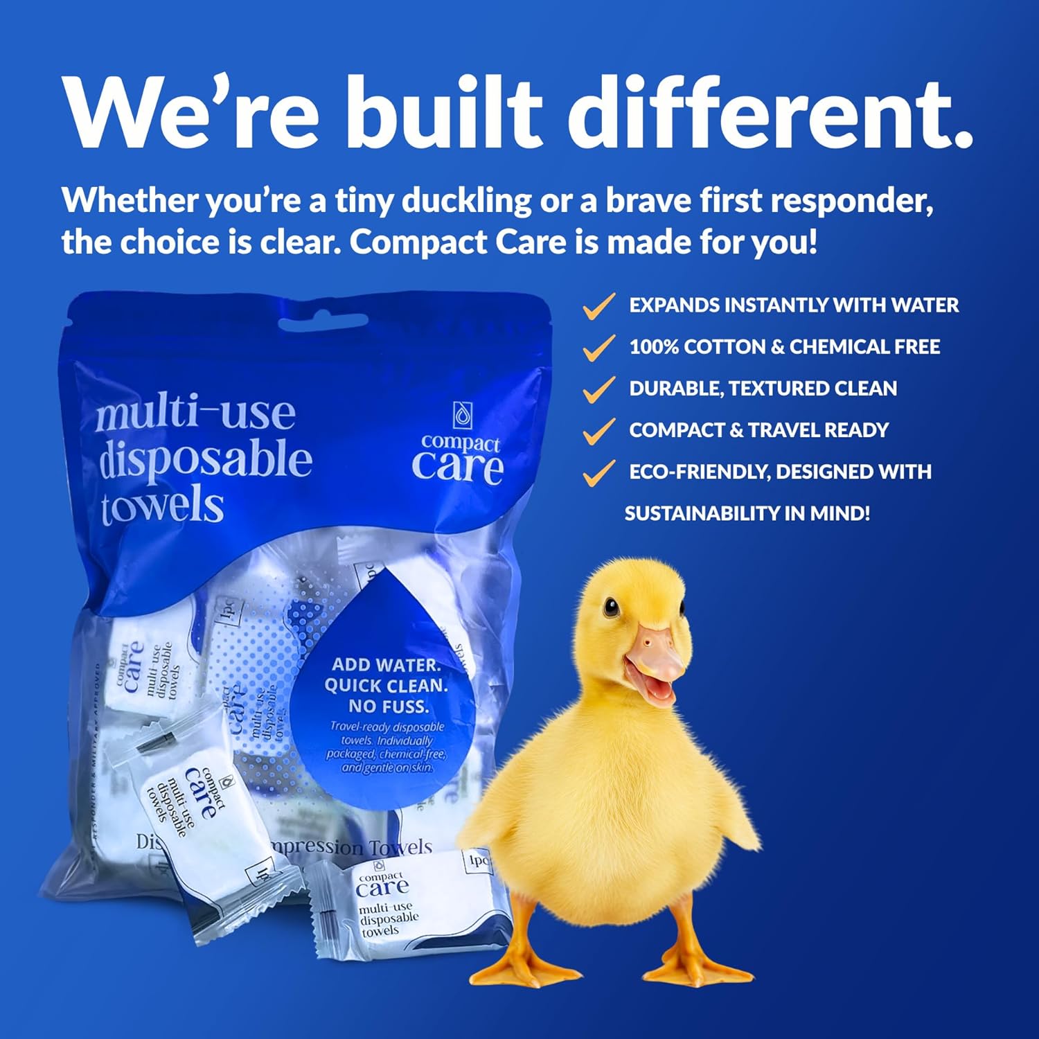 Compact Care Small Towel